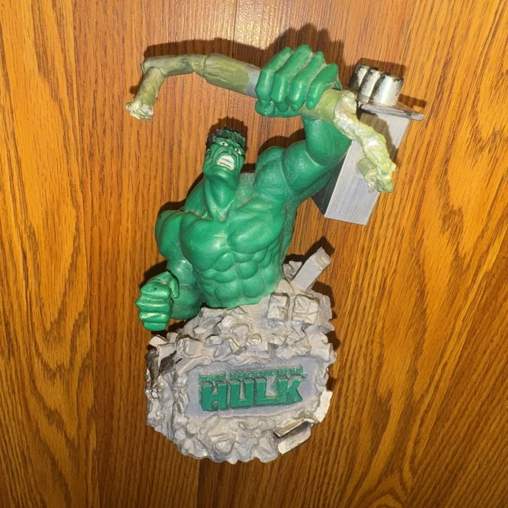 Marvel Incredible HULK Collectors Clock Vintage 2003 Untested